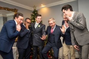 Groomsmen Laughing