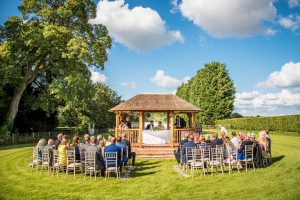 garden barn wedding